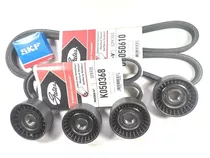 Kit Polyv Vw Vento 2.5  4 Poleas / 2 Correas Línea Nueva 