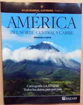 Atlas Mundial Ilustrado América Del Norte Central Y Caribe 