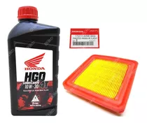 Kit Service Honda Pop 100 Filtro Aire Hgo 10w30 Original M1