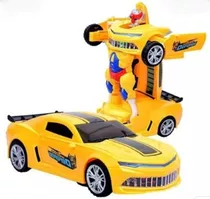 Brinquedo, Carrinho Transformers, Super Robô, Bate E Volta 