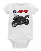 Body Bebê Moto Bmw S 1000 Rr Preta