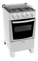 Cocina James C 105 B A Gas 4 Hornallas  Blanca 127v/230v Puerta Con Visor