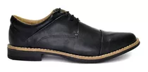 Zapatos Hombre De Vestir Con Cordones Eco Cuero (12/luna)