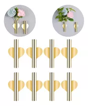 8 Pcs Planta Colgante De Pared Jarrón De Flores Soporte