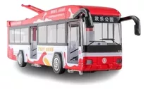 Miniatura Ônibus Elétrico Tipo Millennium Brt Metal Esc 1:50