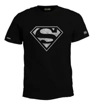 Camiseta Estampada Logo Superman Dc Comics Hombre Eco 