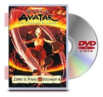 Dvd Avatar Libro 3: Volumen 4