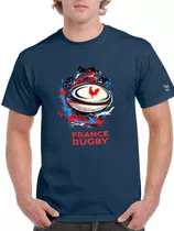 Rugby. Francia. Remera Algodón Talles Extra Grandes