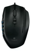 Logitech Mouse G600 Gamer 250-8200 Dpi, 20 Botones Programa