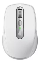 Mouse Inalámbrico Recargable Logitech  Master Series Mx Anywhere 3 Gris Pálido