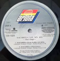 Macarena (maxi Single) 1994 - Los Del Río (disco Vinilo)