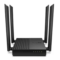 Router Tp-link Archer C64 Ac1200 Gigabit Dual Band 4 Antena Color Negro