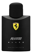 Ferrari Scuderia Black Original Eau De Toilette 125 ml Para  Hombre