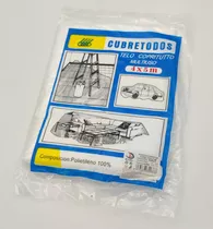 Cubretodo Cobertor Lona Muebles Auto Polvo 4x5 Mt 