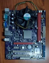 Motherboard Socket 775 Ecs P4m900t-m2 + Pentium E2180