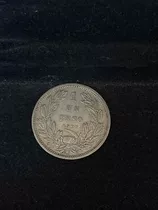 Moneda De Chile 1 Peso Año 1927 ( 1 Delgado) Plata 0.5