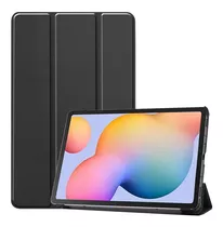 Funda Magnética Compatible Con Tablet Samsung P610/615 Negro