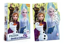Quebra Cabeça Puzzle Frozen 100 Peças Toyster - Oferta