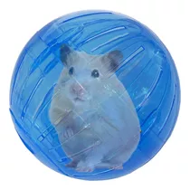 Bola Para Hamster Roedores Ball Savana Pet Cor Azul