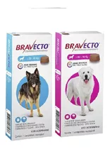 Bravecto Combo (1) Unid 20 A 40kg + (1) Unid 40 A 56kg