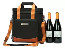 Bolsa Térmica Porta Vinho Wine Bag Termowave Mochila Garrafa
