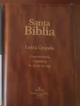 Biblia Reina Valera Letra Grande Con Forro