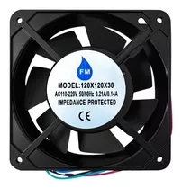 Fan Cooler Extractor Ventilador 110/220v 120x120x38mm 4 PuLG