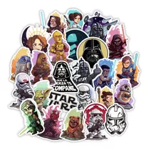 Stickers Calcos Vinilos Premium Uv Termo Stanley - Star Wars