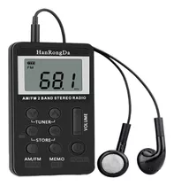 Hanrongda Hrd-103 Am Fm Rádio Digital 2 Bandas Receptor Esté