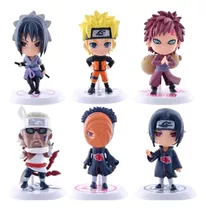  Bonecos Anime Naruto Action Figure Miniaturas Colecionáveis