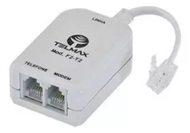 Filtro Telmax Adsl F2-t2 Telefone Modem 2 Saídas (1036)*