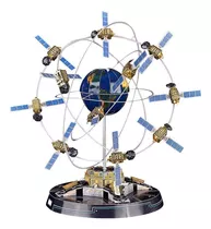 Quebra-cabeça 3d Diy Metal Ornamento De Beidou Satellite