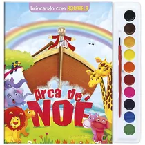 Brincando Com Aquarela: Arca De Noé, De Ribeiro, Ana Cristina De Mattos. Editora Todolivro Distribuidora Ltda. Em Português, 2020