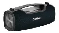 Caixa De Som Bomberbass Portatil Bluetooth 50w Rms Cor Preto