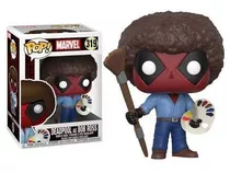 Figura De Acción  Funko Deadpool Deadpool Bob Ross 30865 De Funko Pop!