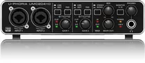 Interface Audio Usb Pc U-phoria D Behringer Umc204 Hd