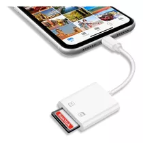 Adaptador Lightning Lector D Tarjetas Microsd Sd iPhone iPad