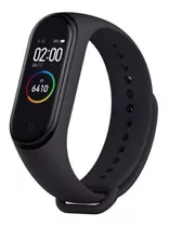 Smart Band Negro Sumergible Compatible Con Android E iPhone
