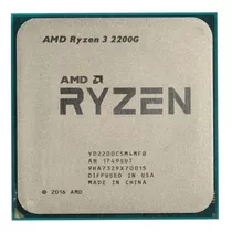 Procesador Gamer Amd Ryzen 3 2200g Yd2200c5m4mfb De 4 Núcleos Y  3.7ghz De Frecuencia Con Gráfica Integrada