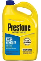 Prestone Antifreeze/coolant 50/50 Asian Blue Color Azul