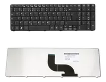 Teclado Para Notebook Gateway Ne56r16b Preto Abnt2 F3 Wi-fi