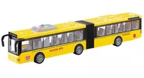 Ônibus De Fricção Sanfonado Com Luz E Som - Dm Toys