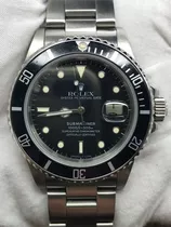 Rolex Submariner 16800 Black Dial Automatic Men's Watch 