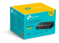 Switch 5 Portas Tp-link Ls1005g Gigabit 10/100/1000mbps 