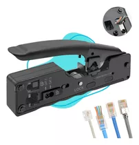 Alicate Crimpar Rj45 Vazado Rj11 Cat5 Cat6 Cat7 Profissional