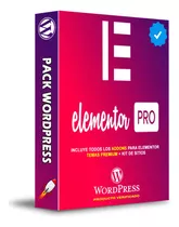 Elementor Pro Wordpress + Addons + Plantillas Premium Pack