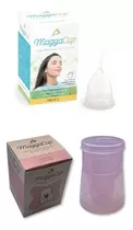 Copa Menstrual Maggacup Silicona + Vaso Esterilizador Color Color Copita 1 Y Vaso Rosa