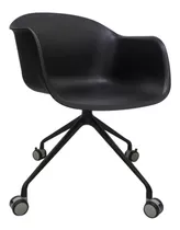 Silla Eames Roll Silla De Diseño Con Garruchas Plasticas Ofi