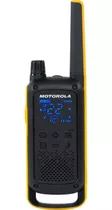 Walkie-talkie Motorola Talkabout T470br Com 6 Rádios E Frequência Uhf - Amarela 100v/240v