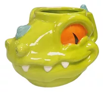 Tazón Cerámica 3d  Dinosaurio Reptar Rugrats